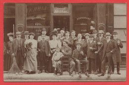 75 - Paris 6 - Carte Photo Café Au 7 Rue De La Seine - Paris (06)
