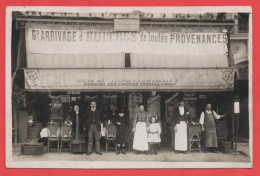 75 - Paris 12 - Carte Photo Restaurant Au 104 Cours Vincennes - Arrondissement: 12