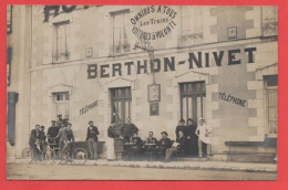 41 - Saint Aignan Sur Cher - Carte Photo Hotel Le Long Des Quais - Saint Aignan