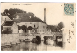 CP - CHAMPLITTE (70) - L'Usine Electrique - Champlitte