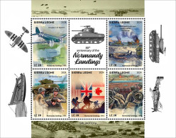 Sierra Leone 2024 80th Anniversary Of The Normandy Landings. (1101) - WW2