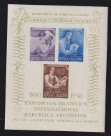 Argentina Mi# Block 10 ** MNH Exposicion 1950 - Blocks & Sheetlets