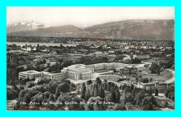 A801 / 003 GENEVE Palais De Neptune Mont Blanc Et Saleve - Genève