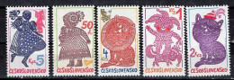 CZECHOSLOVAKIA 1980: 5v Unused Set - Registered Shipping! - Ungebraucht