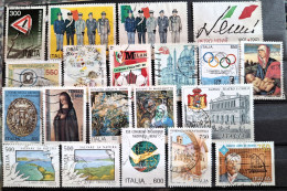 ITALIA REPUBBLICA USATI - Vrac (max 999 Timbres)