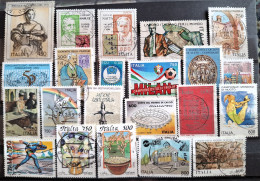 ITALIA REPUBBLICA USATI - Vrac (max 999 Timbres)