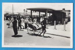 CARTE PHOTO CHINE - HONG KONG - VEHICULAR FERRY - China (Hong Kong)