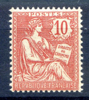 050425 TIMBRE FRANCE MOUCHON N° 124    Neuf** - 1900-02 Mouchon