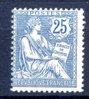 050425 TIMBRE FRANCE MOUCHON N° 127    Neuf**   GO - 1900-02 Mouchon