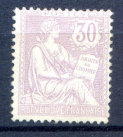 050425 TIMBRE FRANCE MOUCHON N° 128    Neuf**   GO - 1900-02 Mouchon