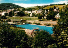 Saarburg Saar Teilansicht Mit Schwimmbad - Saarburg