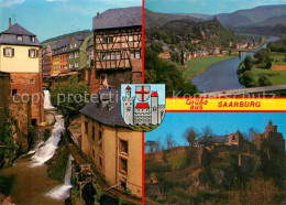 Saarburg Saar Ortsmotiv Panorama Burgruine - Saarburg