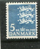 DENMARK/DANMARK - 1968  5k  LIONS  FLUO  MINT - Neufs
