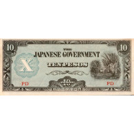PHILIPPINES - PICK 108 B - 10 PESOS - NON DATÉ (1942) - Philippines