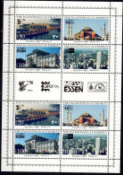 PALESTINE 1996 INTERNATIONAL STAMP EXHIBITION CHINA 96, ISTANBUL 96, ESSEN 96, CAPEX 96  MINI SHEET MI No 47-50 MNH VF!! - Palestine