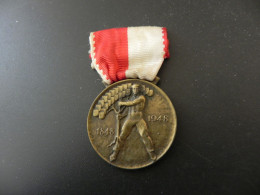 Medaille Medal - Schweiz Suisse Switzerland - 100 Jahre Schweizer Bundesstaat 1848 - 1948 - Autres & Non Classés