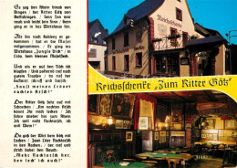 Kroev Mosel Reichsschenke Zum Ritter Goetz Gedicht Goetz Von Berlichingen - Kröv
