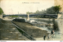 CPA - PUTEAUX - LE PONT ET LE PORT - Puteaux