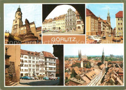 Goerlitz Sachsen Rathausturm Am Neptun Untermarkt - Görlitz