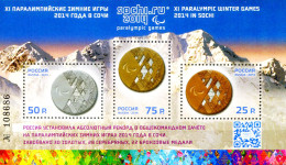 Sport. Paralimpiadi Sochi 2014. Medagliati. - Blocks & Kleinbögen