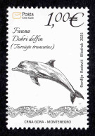 Montenegro 2025 Fauna Dolphin Marine Life Animals Tursiops Truncatus MNH - Montenegro