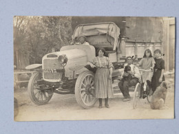 Carte Photo  Camion Barron-vialle , Centre De La France Creuse En Alentours - Trucks, Vans &  Lorries