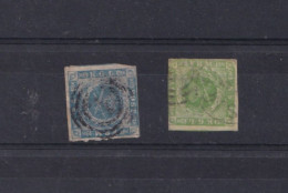 N° 3 ET 5. DE 1854.  BELLE COTE ..   TRES INTERESSANT .A VOIR - Usati