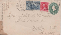 ESTADOS UNIDOS USA A BERLIN COLON COLUMBUS AMERICA 1894 - Christopher Columbus