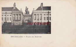 CPA BRUXELLES - PLACE DES MARTYRS - Places, Squares