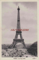 CPA PARIS - LA TOUR EIFFEL - Eiffelturm