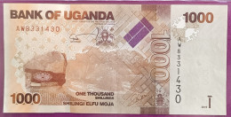 AC2020- Uganda Banknote 1000 Shillings 2010 P-49 XF+ - Uganda