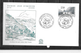 1991 - 400 - Chapelle - 9 - FDC