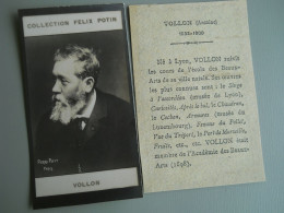 COLLECTION FELIX POTIN - CÉLÉBRITÉS - ANTOINE VOLLON - ARTISTE PEINTRE - Félix Potin