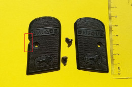 Plaquettes D'Origine Pour Pistolet Unique  Cal. 6.35 Grips - Armi Da Collezione