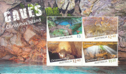 2023 Christmas Island Caves Souvenir Sheet MNH @ BELOW FACE VALUE - Christmas Island