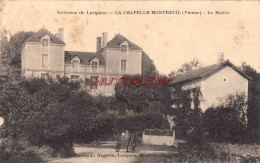 CPA LUSIGNAN - ENVIRONS - LA CHAPELLE MONTREUIL - LA MAIRIE - Lusignan