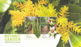 2023 Norfolk Island Botanic Garden Flowers Plants Souvenir Sheet  MNH - Ile Norfolk