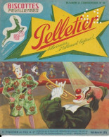 BUVARD  NEUF BISCOTTES  PELLETIER LE CIRQUE N° 59 - Biscotti
