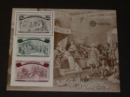 R13 / PORTUGAL / Bloc  N°:  NEUF **, MNH Superbe Thème Christophe Colomb , EUROPA - Christopher Columbus