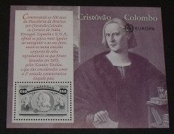 R13 / PORTUGAL / Bloc  N°:  NEUF **, MNH Superbe Thème Christophe Colomb , EUROPA - Christopher Columbus