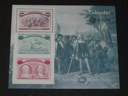 R13 / PORTUGAL / Bloc  N°:  NEUF **, MNH Superbe Thème Christophe Colomb , EUROPA - Christopher Columbus