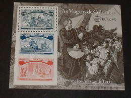 R13 / PORTUGAL / Bloc  N°:  NEUF **, MNH Superbe Thème Christophe Colomb , EUROPA - Christopher Columbus