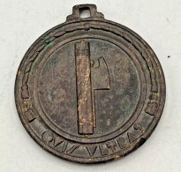 MEDAGLIA 11° REGGIMENTO BERSAGLIERI "QVIS VLTRA ?" 1934 LORIOLI CASTELLI JANESIC - Italy