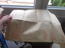 Karte Der Politischen Gliederung Des Grosdeutschen Reiches Postleitgebeiten U Postleitzahlen  Richard Schwarz 60x43 - Geographical Maps