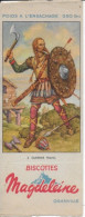 BUVARD  NEUF BISCOTTES  PELLETIER  2 GUERRIER FRANC - Biscotti