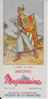 BUVARD  NEUF BISCOTTES  PELLETIER  4 CROISE XII SIECLE - Biscotti