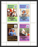 81620 Bernera Islands Scotland Elizabeth Queen Mother Surcharge Overprint Royal Visit Autumn 1985 TB Neuf ** MNH - Scotland