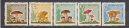 USSR 1964 - Mushrooms, Mi-Nr. 2983y/87y, MNH** - Ungebraucht