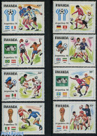 Rwanda 1978 World Cup Football Argentina 8v, Mint NH, Sport - Football - Autres & Non Classés