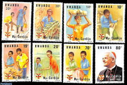 Rwanda 1983 Mgr Cardijn 8v, Mint NH, Religion - Religion - Autres & Non Classés